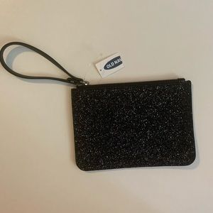 ⭐️ 3 FOR $25 SALE ⭐️ Old Navy black glitter clutch